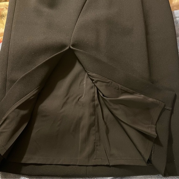 Ted Baker Tilolah Seam Detail Bodycon Dress Black Size 3 (US Size 6-8) - Picture 7 of 13